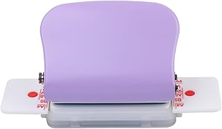 6-Hole Puncher for A4 A5 B5 Paper, Handheld Metal Tool