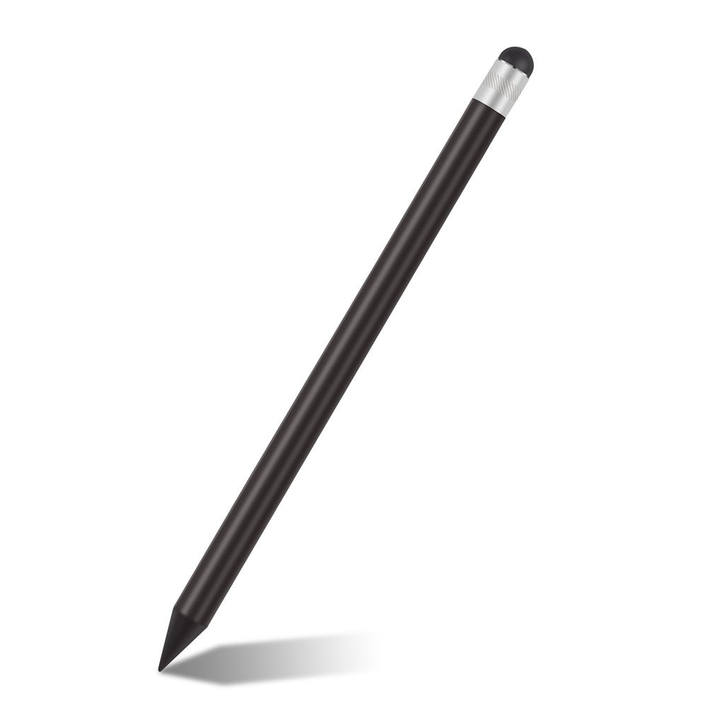 Black Replacement Capacitive Pen with Rubber Tip