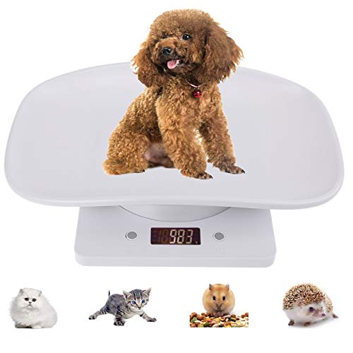 Pet Scale, Digital Body Weight Bathroom Scale, Multi-Function Baby Scale, Measure Weight Accurately(Max: 22 s), Perfect for Toddler/Puppy/Cat/Dog/Adult