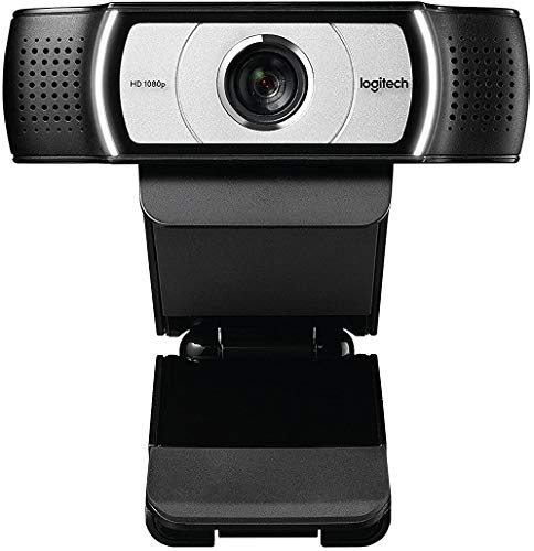 Logitech C930e 1080p HD Webcam with H.264 Compression (960-000971) + External Privacy Shutter + Bundle Kit