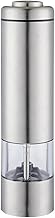 Electric Stainless Steel Salt and Pepper Grinder with Stand