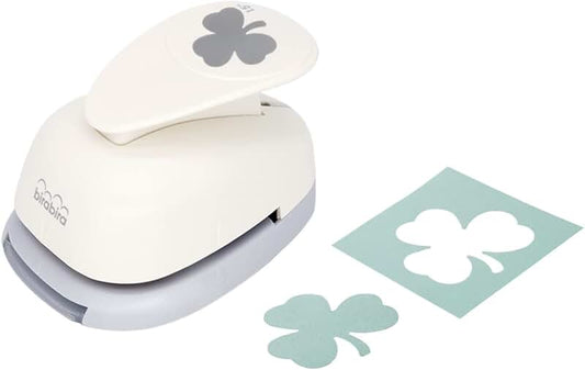 1.5 Inch Shamrock Shape Lever Punch for Paper Crafts