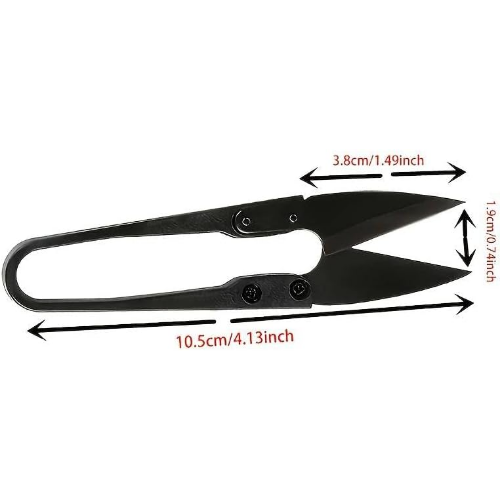 MODAIO-U-shaped Sharp Scissors For Gardening And Trimming-Black