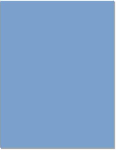 Periwinkle Cardstock Pack, 10 Sheets, 8.5 x 11 inches