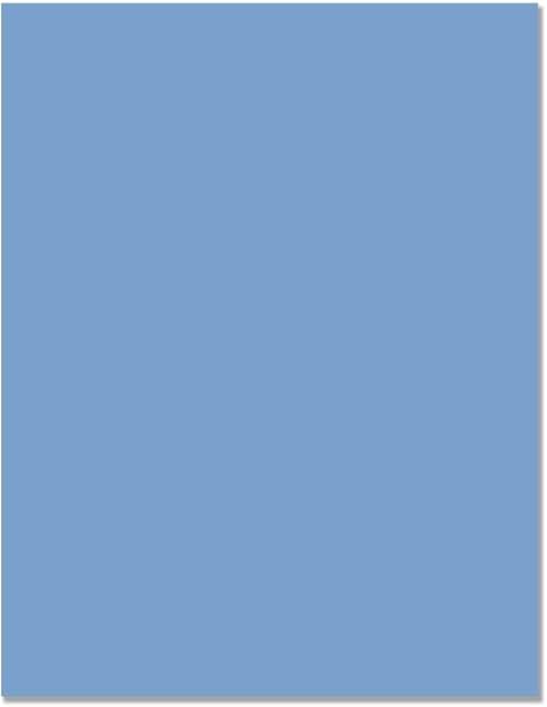 Periwinkle Cardstock Pack, 10 Sheets, 8.5 x 11 inches