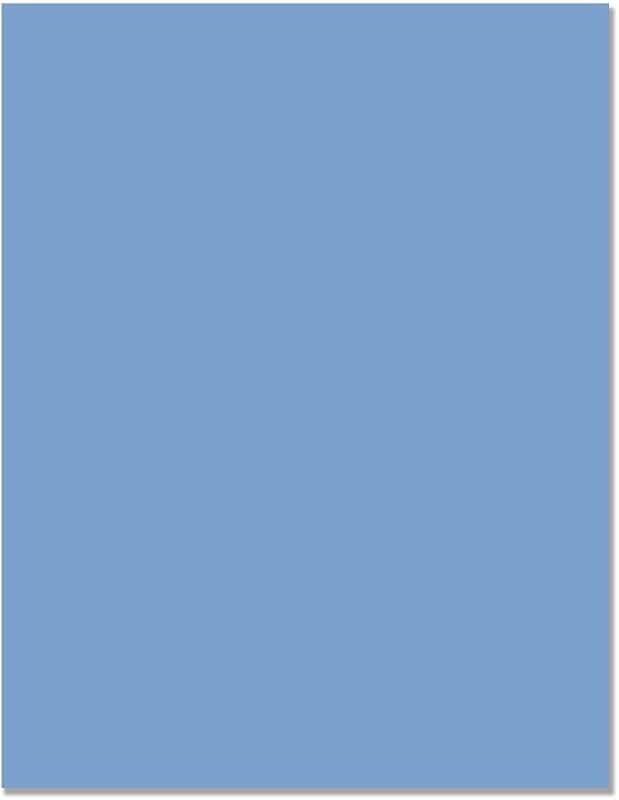 Periwinkle Cardstock Pack, 10 Sheets, 8.5 x 11 inches