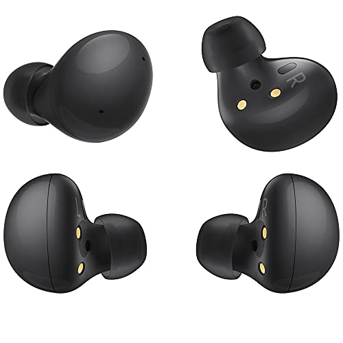Samsung Galaxy Buds 2 True Wireless Earbuds Noise Cancelling Ambient Sound Bluetooth Lightweight Comfort Fit Touch Control US Version, Black Graphite (Renewed)