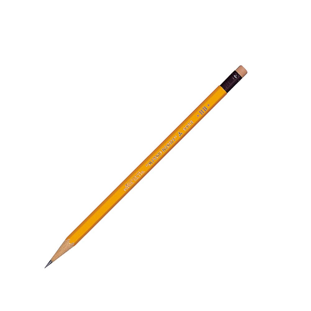 HB Pencil with Eraser, Pack of 12