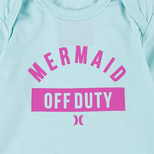 baby girls Long Sleeve Bodysuit and Leggings 2-piece Outfit Pants Set, Mint Candy, 3 Months US