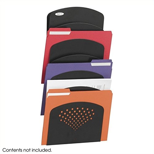 Wall Mounted Literature Organizer with 7 Pockets