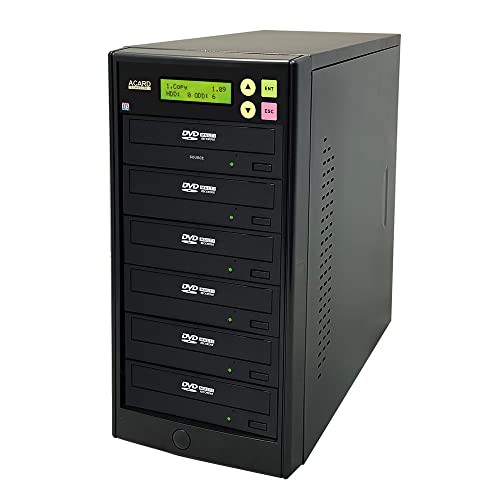 1 to 5 24X Burner CD DVD Duplicator Standalone Tower Using The Controller