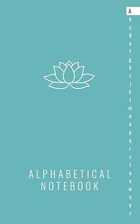 Alphabetical Lined Notebook with A to Z Tabs