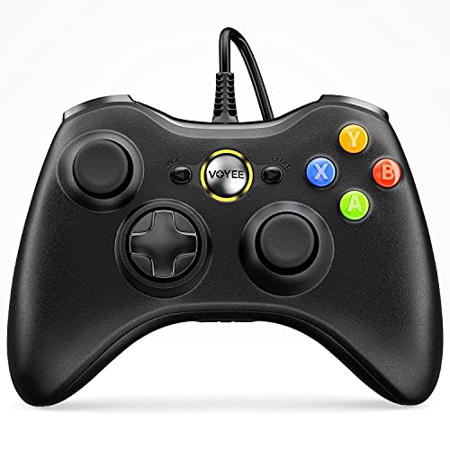 Wired PC Controller for Xbox 360 and Windows, black