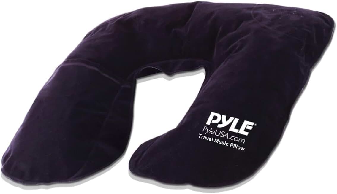 Portable Travel Music Pillow with Neck Support and Bluetooth