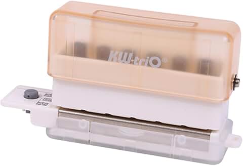 Mini 6-Hole Paper Punch for A4 A5 B5 Notebooks