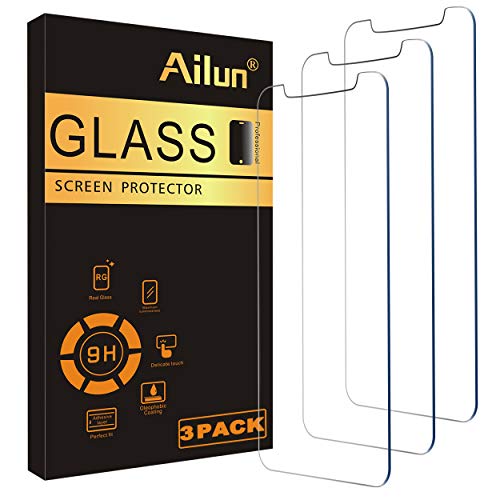 3-Pack Tempered Glass Screen Protectors for iPhone 11 and XR