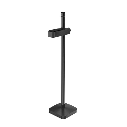 Graphics card support bracket in black aluminum
