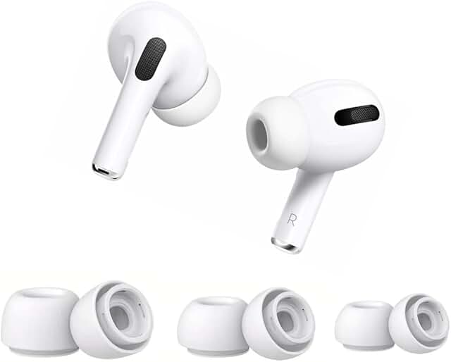 Three Pairs of Silicone Eartips for AirPods Pro