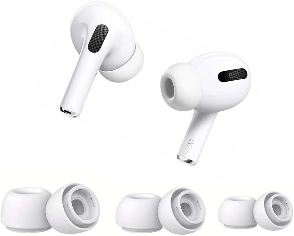 Three Pairs of Silicone Eartips for AirPods Pro