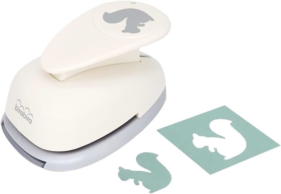 2-inch Squirrel Shape Lever Punch for Paper Crafting