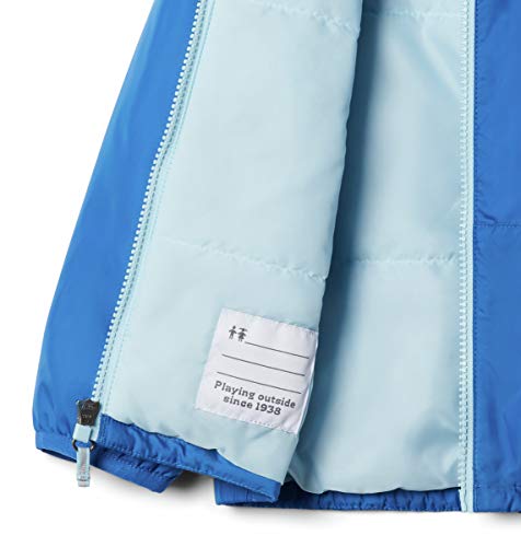Baby Kitterwibbit Jacket, Bright Indigo/Sky Blue, 3/6