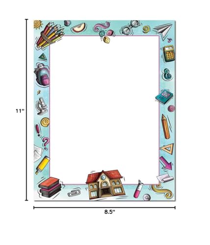 Schoolhouse Letterhead Printer Paper, 25 sheets