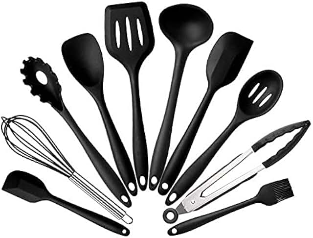 10-Piece Non-Stick Kitchen Utensil and Cookware Set
