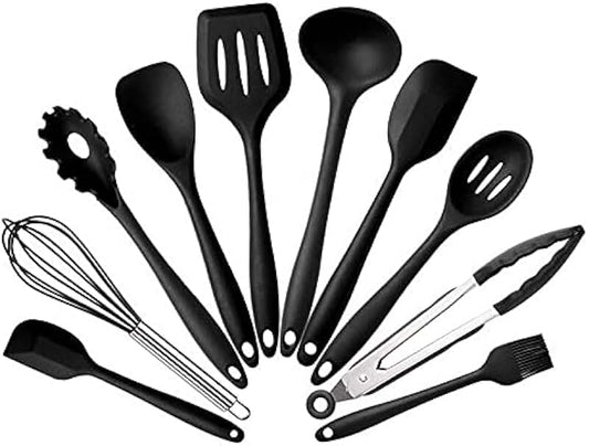 12-Piece Colorful Silicone Kitchen Utensil Set