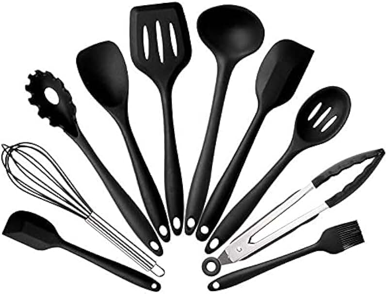 10-Piece Non-Stick Kitchen Utensil and Cookware Set