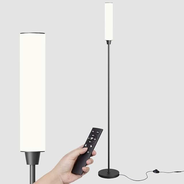 Adjustable Bright Floor Lamp with Remote and Foot Switch