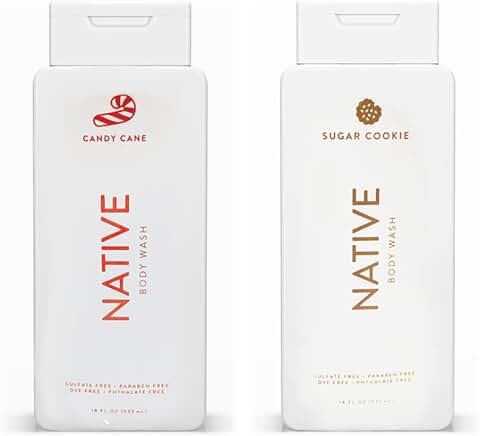 Winter Body Wash Set for Women and Men, 18 oz each