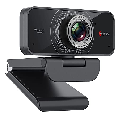 1080P Webcam with Microphone - USB Computer Camera for Laptop/Desktop/Mac - HD PC Web Cam for Zoom/Skype/Teams/Xbox, Streaming | Video Conferencing | Calling