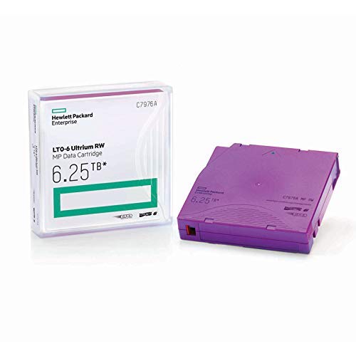 5-Pack LTO 6 Ultrium C7976A (2.5TB/6.25 TB) Data Cartridge