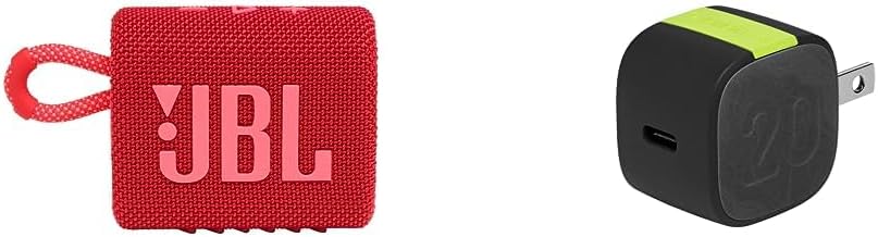 Portable Bluetooth Speaker and Compact USB-C Charger