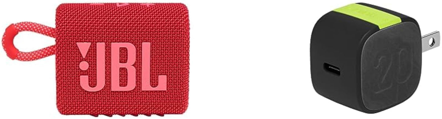 Portable Bluetooth Speaker and Compact USB-C Charger