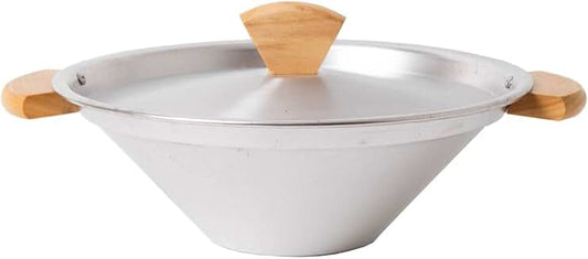 Stovetop Aluminum Popcorn Popper, 2.5 Quarts
