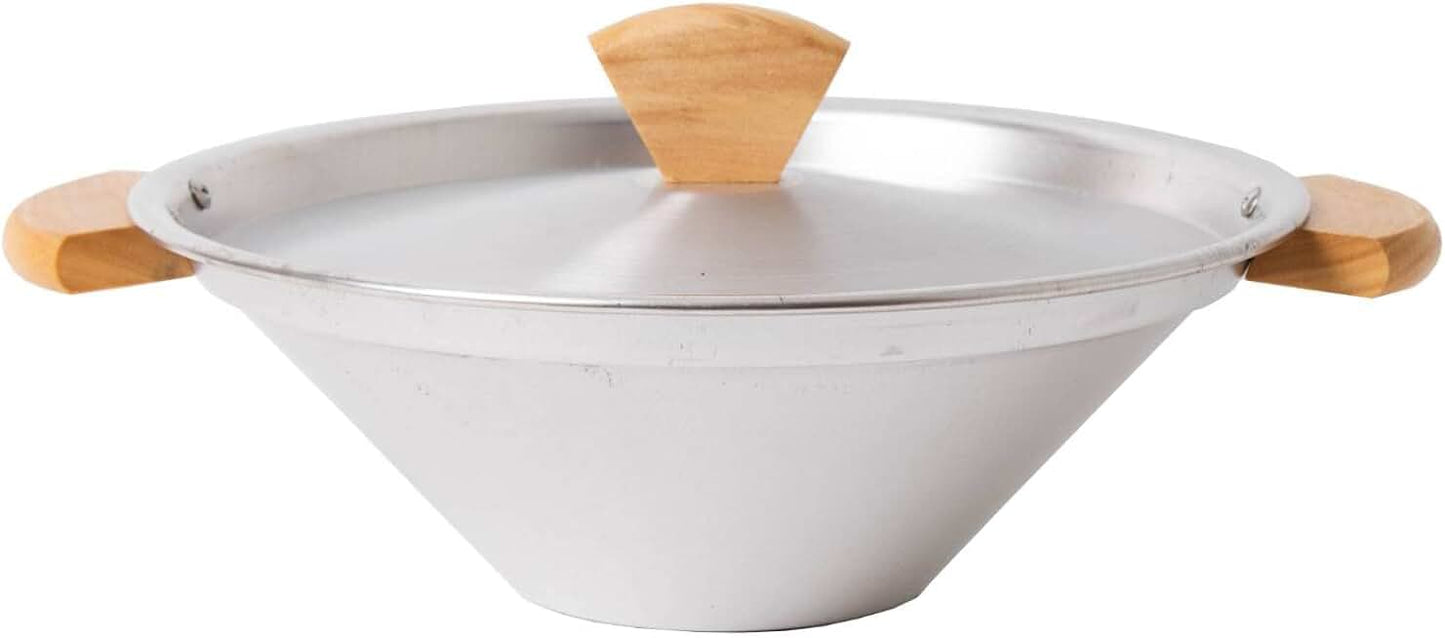 Stovetop Aluminum Popcorn Popper, 2.5 Quarts