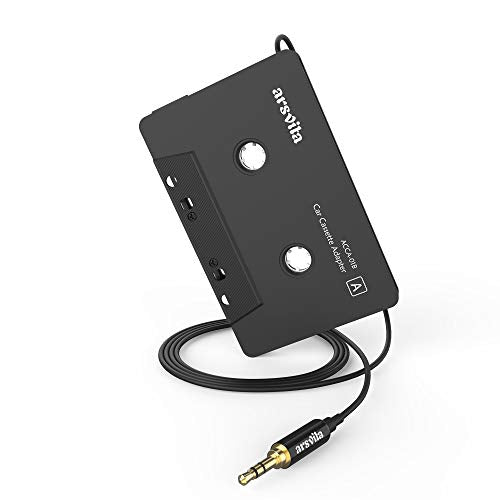 Car audio cassette to 3.5 mm aux adapter