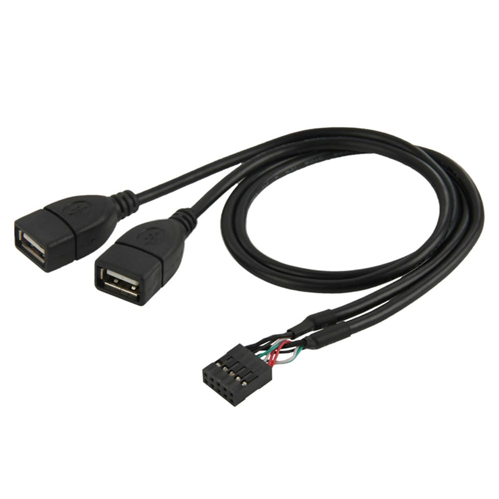 USB 2.0 Female Adapter Cable, 50cm