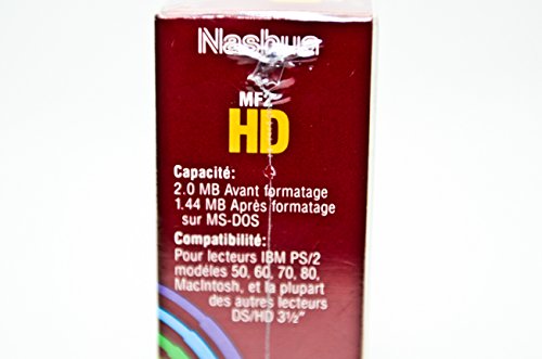 (10 Pack) Mf2 Hd 10-3 1/2 Diskettes High Density Preformatted Disk