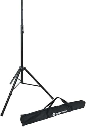 Heavy-Duty Tripod DJ Speaker Stand, Adjustable 47-81 Inches