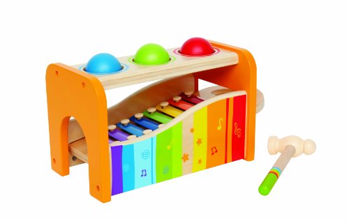 Pound and Tap Bench with Slide Out Xylophone for Toddlers