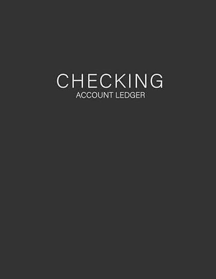 Checking Account Ledger for Tracking Finances