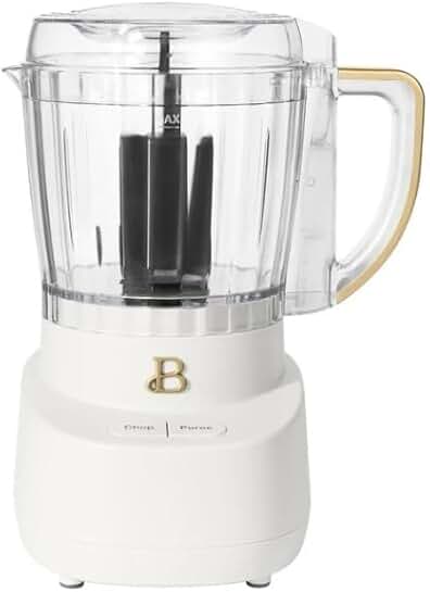 3-Cup Electric Food Chopper with Glass Bowl