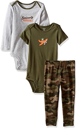 Carter s Baby Boys  3 Piece Take Me Away Set  Baby  - Monkey - 3M