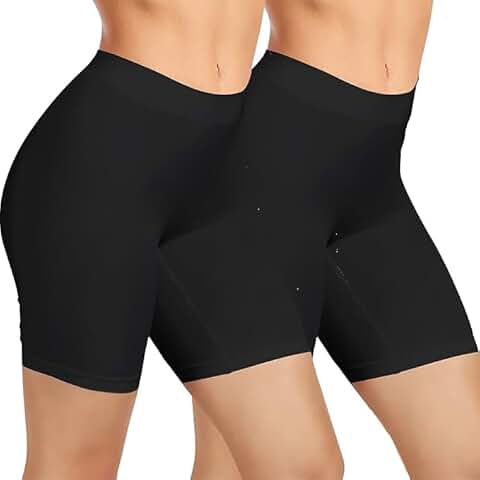 Seamless Slip Shorts for Under Dresses and Workout