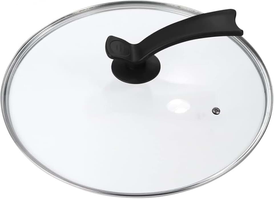 28cm Clear Glass Cookware and Utensil Lid