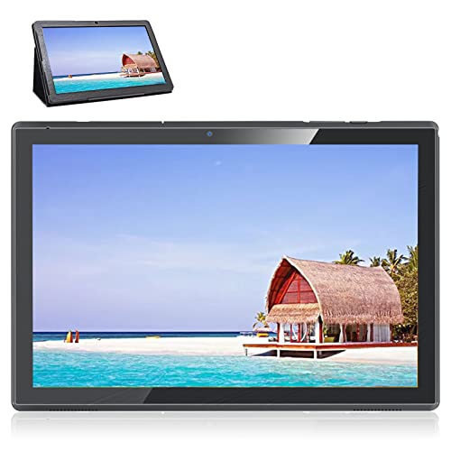 10 Inch Tablet with Case Included, Android Tablet 3GB RAM 32GB ROM 512GB Expanded Touchscreen Tablet Computer WiFi Tablet 10.1 inch (Black)