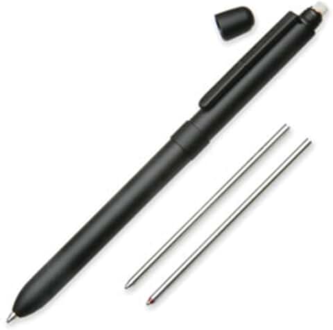 Multi-function Pen with Black/Red Ink and Pencil