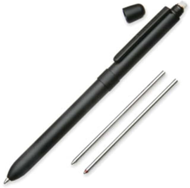 Multi-function Pen with Black/Red Ink and Pencil